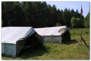 Radocyna - baza namiotowa