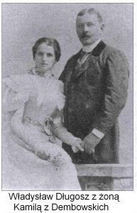 Władysław Długosz z żoną Kamilą z Dembowskich
