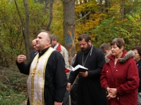 Poświęcenie kapliczki w Wołowcu 