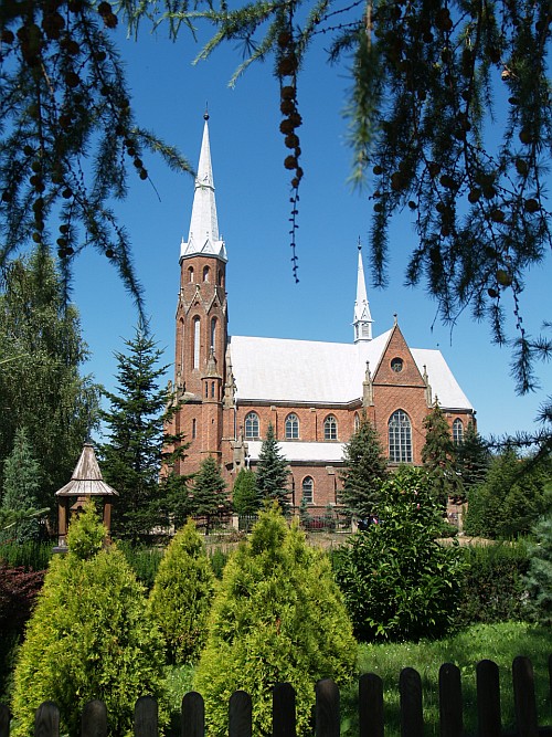 Nowy kościół z 1885 r.